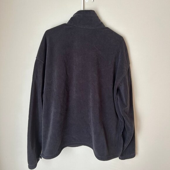 Columbia Black Fleece Full Zip Winter Jacket Men’s Size XXL - Picture 3 of 4